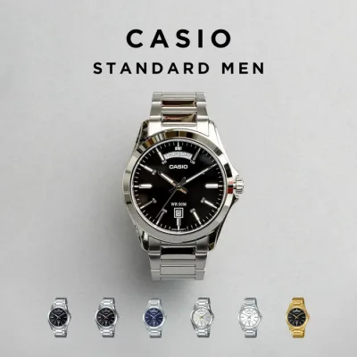 【10年保証】【日本未発売】CASIO STANDARD MEN カシオ スタンダード MTP-1370D 腕時計 時計 ブランド メンズ レディース キッズ 子供 男の子 女の子 チープカシオ チプカシ アナログ 薄型 日付 防水 高級感 高見え 上品 メタル 海外モデル ギフト プレゼント
