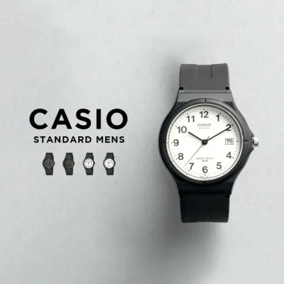 【10年保証】CASIO STANDARD MENS カシオ スタンダード MW-59 腕時計 時計 ブランド メンズ レディース キッズ 子供 男の子 女の子 チープカシオ チプカシ アナログ 日付 カレンダー 防水 軽量 薄型 ブラック 黒 ホワイト 白 金 ギフト プレゼント