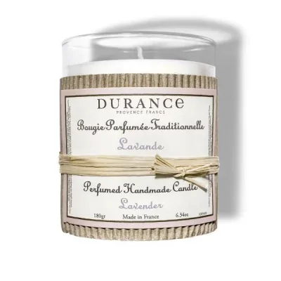 デュランス ハンドクラフトキャンドル 180g ラベンダー(1201) 【フランス製 正規取扱店】(DURANCE)