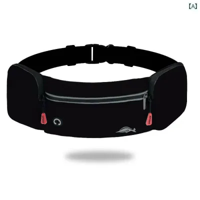 Running Accessories Pouch Running Smartphone Waist Bag Women's Outdoor Marathon Fitness Equipment Multifunctional Water Bottle Bag Invisible Sports Belt