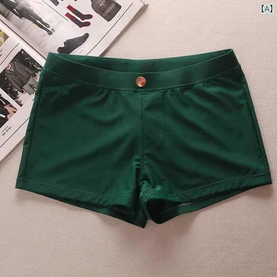水着 スパッツ メンズ ファッション 無地 メンズ 水泳 パンツ 若見え ゆったり した 大きい ボクサー パンツな 水着 ビーチ