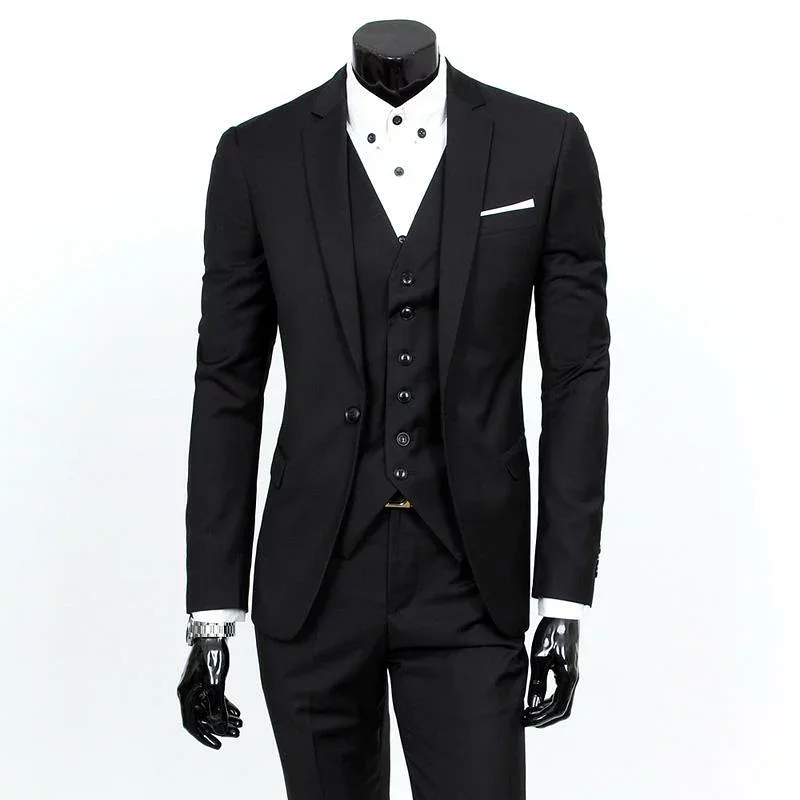 スーツ メンズ 男性用 セットアップ 3点セット テーラードジャケット ベスト スラックス パンツ 礼服 結婚式 披露宴 冠婚葬祭 二次会 ビジネス 通勤用 フォーマル オケージョン 紳士服 大きいサイズ ゆったり 体型カバー 着痩せ 細見え 無地 おし