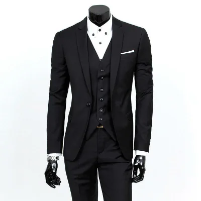 スーツ メンズ 男性用 セットアップ 3点セット テーラードジャケット ベスト スラックス パンツ 礼服 結婚式 披露宴 冠婚葬祭 二次会 ビジネス 通勤用 フォーマル オケージョン 紳士服 大きいサイズ ゆったり 体型カバー 着痩せ 細見え 無地 おし