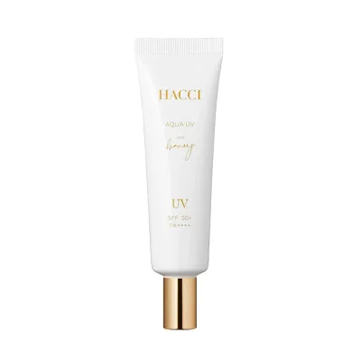 【公式】HACCI アクアUV R 30g SPF50+ PA++++ / 送料無料 / hacci ハッチ はっち / はちみつ ハチミツ 蜂蜜 / 日焼け止め UV 化粧下地 保湿 / お祝い プレゼント ギフト 誕生日 / BD19102HA