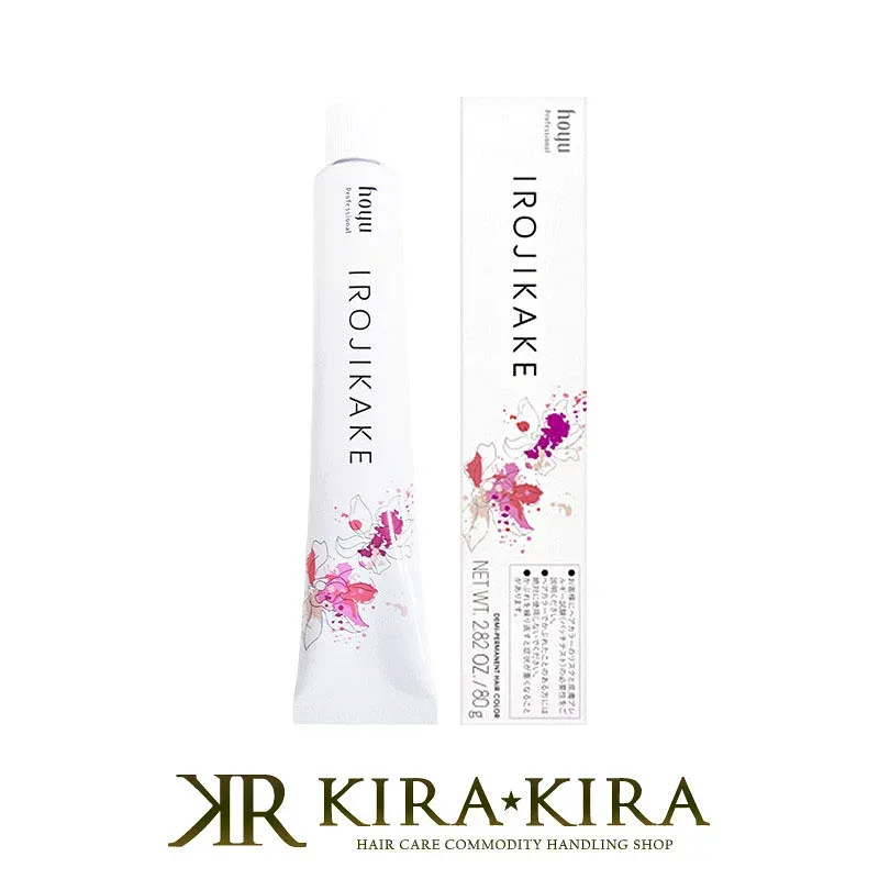 【LINE登録で300円クーポン】ホーユー IROJIKAKE イロジカケ 1剤 80g ビビットライン|hoyu カラー剤 ヘアカラー剤 ヘアカラー ジェルカラー ジェルタイプ ジェルベース アルカリカラー アルカリ系 美容院専売【メール便対応4個まで】