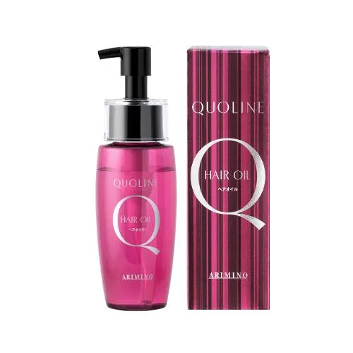 【新商品/正規品】アリミノ クオライン ヘアオイル 70ml ヘアオイル 洗い流さない ベタつかない メンズ いい匂い いい香り 香水 スタイリング オーガニック アイロン前 美容室 専売品 さらさら 軽い 重め 濡れ感 傷んだ髪 くせ毛 まとまる しっとり ヘアケア