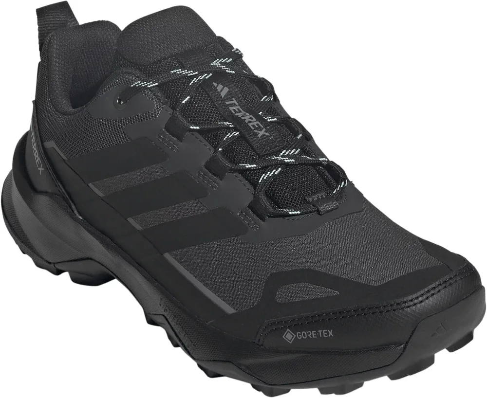 adidas (アディダス) アウトドア シューズ Terrex スカイチェイサー AX5 GORE-TEX ハイキング / Terrex Skychaser AX5 GORE-TEX Hiking Shoes 【ブラック/ブラック】 JQ2222 ランニングシューズウイメン・ ハイキングシューズ レディース 女性用 ブラック 黒 黒 25Q3 {SK}