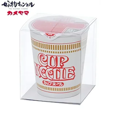 好物キャンドル カップヌードル カメヤマローソク △