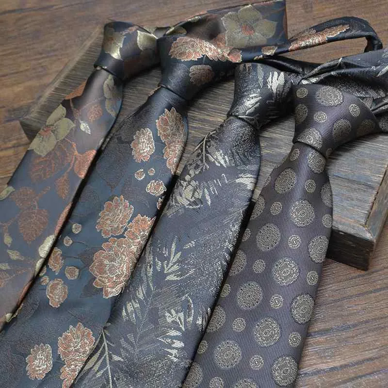 Necktie for men, polyester, small flower pattern, handmade, trendy, stylish, elegant, simple, casual, formal, wedding, reception, party, business, spring/summer
