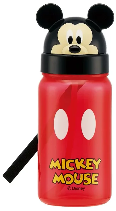 スケーター(Skater) ダイカット ストロー式 水筒 ミッキーマウス ディズニー 350ml PBS3STD