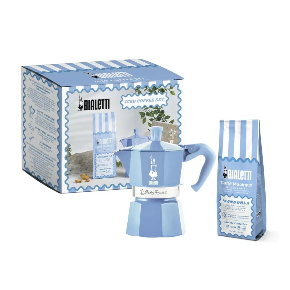 BIALETTI(ビアレッティ) アイスコーヒーセット (エスプレッソメーカー マキネッタ 直火式 モカポット)