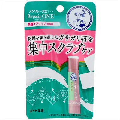メンソレータム リップリペアワン 角質ケアリップ 3.6g 【ロート製薬】 【リップクリーム】