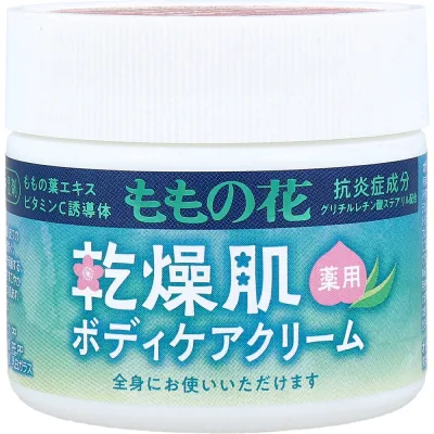ももの花 薬用 乾燥肌ボディケアクリーム 70g