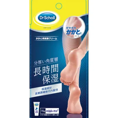【5セット】 Scholl's Wellness ドクターショール かかと用保湿クリーム 70g drscholl02100X5