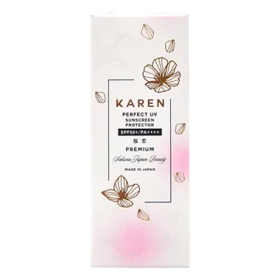 スタイルジャパン KAREN SUNSCREEN PROTECTOR 桜恋PREMIUM 日焼け止め 40g 素肌想いのUVプロテクター STJ03613