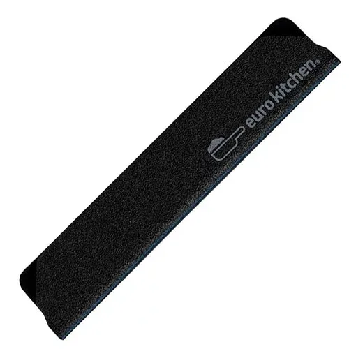 ユーロキッチン eurokitchen ナイフセーバー 12cm スリムタイプ キャンプやアウトドアへの持ち運びに便利 ブラック EURHKS412325