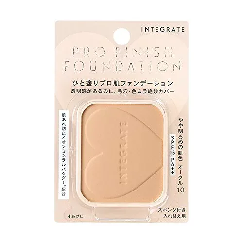 資生堂 インテグレート プロフィニッシュファンデーション オークル10 10g(4901872055494)