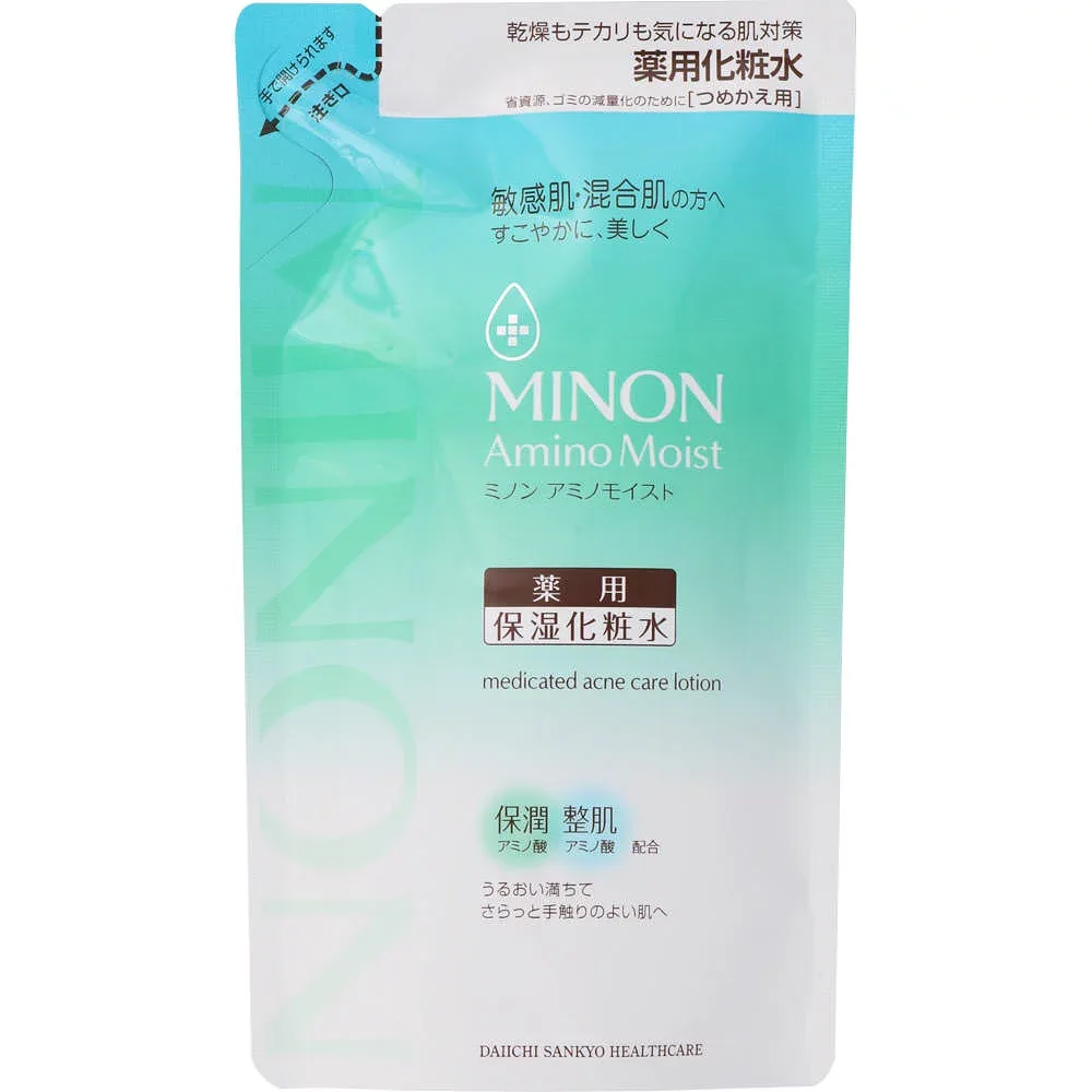 第一三共ヘルスケア ミノン アミノモイスト 薬用アクネケア ローション つめかえ用 130ml(4987107626875)【メール便発送】