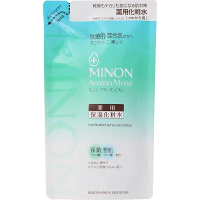 第一三共ヘルスケア ミノン アミノモイスト 薬用アクネケア ローション つめかえ用 130ml(4987107626875)【メール便発送】
