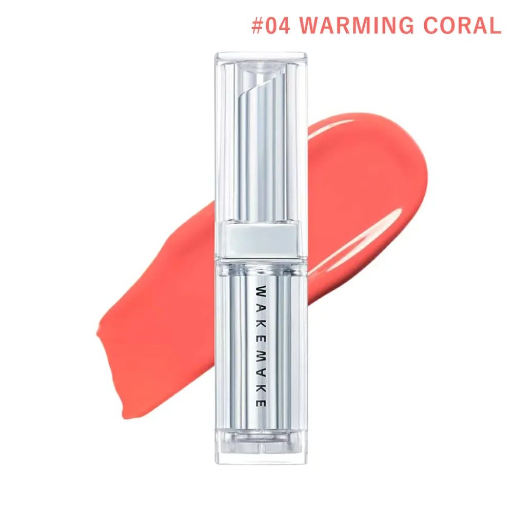 WAKEMAKE ウェイクメイク デュイジェルグレーズスティック 04 WARMING CORAL 韓国コスメ 韓国リップ 口紅 グロウ リップスティック【国内発送】【送料無料】