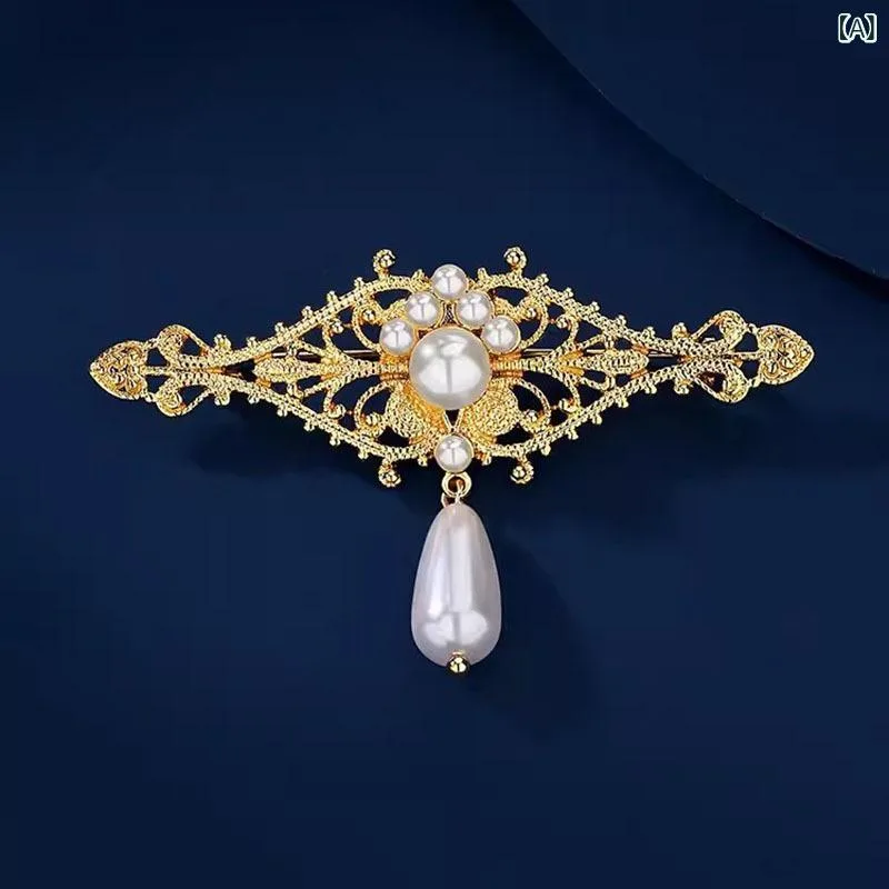 ブローチ メンズ レディース ヴィンテージ レトロ 彫刻 胸花 ペンダント 高級感 バッジ ピン 夏 アート エレガント クラシック おしゃれ