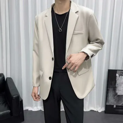 テーラードジャケット メンズ 長袖 接触冷感 薄手 軽量 サマージャケット 無地 カジュアル ビジネス アウター オフィス フォーマル 春夏