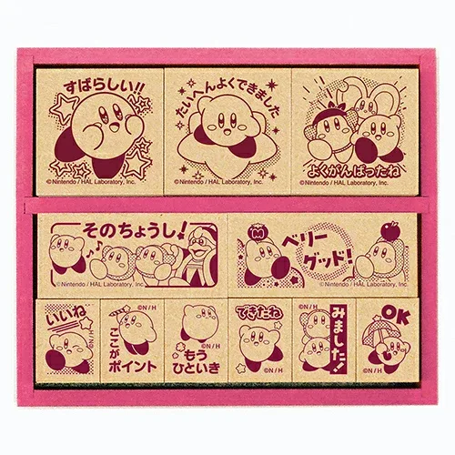 ビバリー 星のカービィ 木製ごほうびスタンプ SDH−128