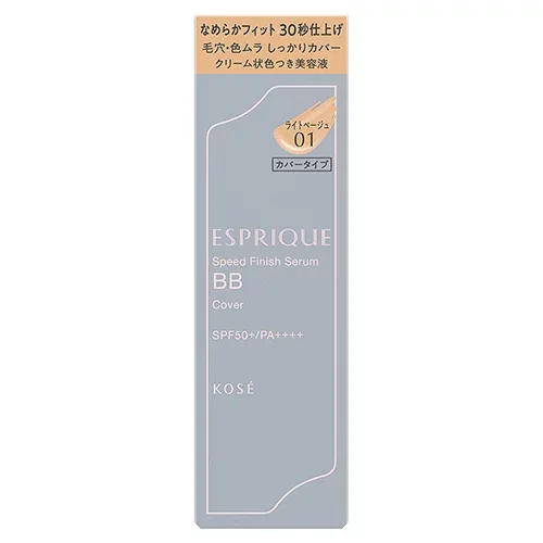 ESPRIQUE(エスプリーク) スピードフィニッシュ セラム BB カバー 01 ライトベージュ 30g
