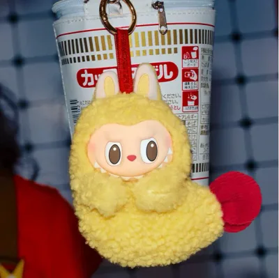 ห่อ OP ของแท้ MONSTERS Wacky Mart Series หูฟัง Wacky Mart Labubu จี้ตุ๊กตา POP MART Pop Mart