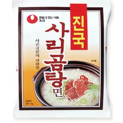 【農心】サリコムタン麺 110gx5個 袋麺 サリゴムタン 韓国白いスープ麺 袋ラーメン