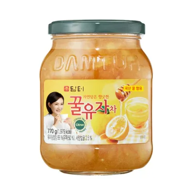 【ダムト】蜂蜜入り柚子茶 770gx1個 韓国食品 韓国食材 韓国 韓国飲み物 韓国飲料 韓国飲み料 韓国ジュース 韓国ドリンク 韓国ソフトドリンク 韓国お土産 柚子ジュース