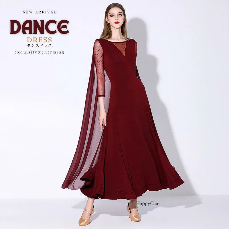 社交ダンス ドレス 社交ダンス衣装 競技ダンス 団体 テージ衣装 舞台 ダンス発表会 レディース ダンスウェア ワンピース フリル ロング デモ用 スタンダードドレス ラテンドレス モダンドレス レッスンウェア 練習着 ワルツ タンゴ衣装 ダンスドレス イベント 発表会用演出服