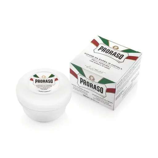 PRORASO(ポロラーソ) シェービングソープ センシティブ 敏感肌 髭剃り メンズ クリーム イタリア製 150ml 150ミリリットル (x 1)