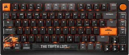 CORSAIR コルセア K65 PLUS- Call of Duty: Black Ops 6スペシャルエディション ワイヤレスゲーミングキーボード 75%キーボード 81キー 自社独自リニアスイッチCORSAIR Red採用 PBTキーキャップ