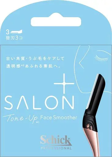 Schick(シック) サロンプラス トーンアップ フェイススムーサー 替刃(3コ入) 女性用 カミソリ