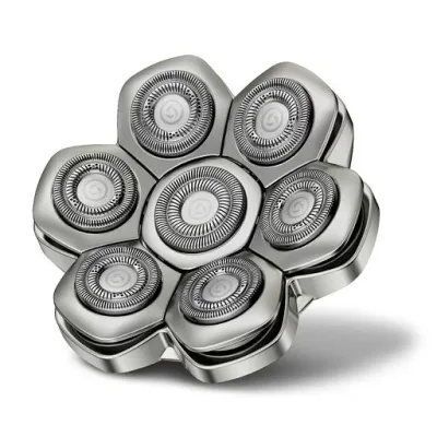 MAXGROOM スキンヘッド用シェーバー 替刃 スキンヘッド シェーバー メンズ 髭剃り 126枚刃 交換刃