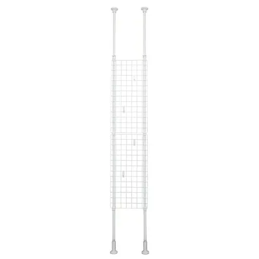HEIAN SHINDO 突っ張りネット間仕切り ホワイト 幅35cm高さ200~275cm TNP-1 平安伸銅工業