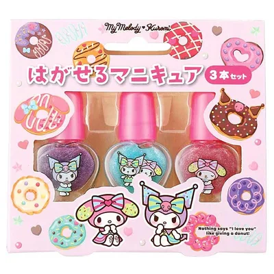 はがせるマニュキュア3本セット コスメ アクセサリー