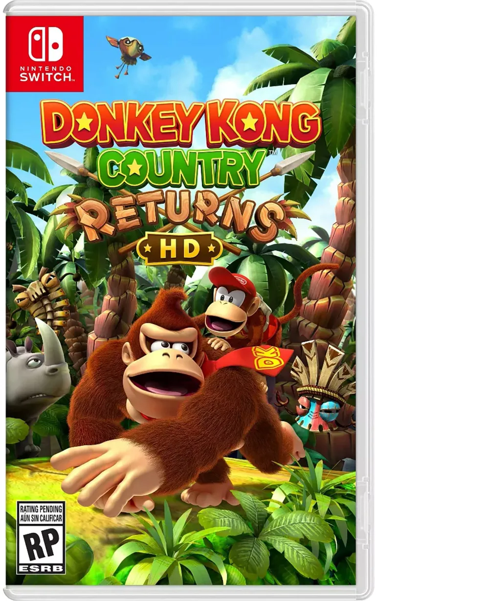 Donkey Kong Country Returns HD Nintendo Switch ソフト 北米版 輸入版 ドンキーコング リターンズHD スイッチ ゲームソフト アクションゲーム レトロゲーム リマスター版