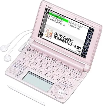 【中古】(非常に良い)CASIO Ex-word 電子辞書 XD-A6200PK 多辞書家庭・実用モデル ツインタッチパネル 音声対応 100コンテンツ Blanview(ブランビュー)カラー液晶搭載