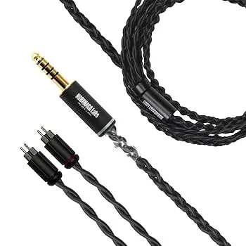 【中古】(非常に良い)NOBUNAGA Labs リケーブル CASSINI (カッシーニ) 【4.4mm5極バランス/ カスタムIEM2pin】NLA-CSN