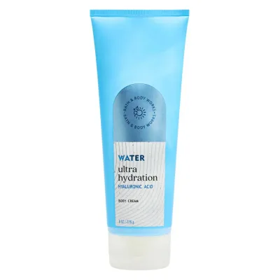 バスアンドボディワークス ウォーター ヒアルロン酸配合 ウルトラハイドレーション ボディクリーム 226g Bath & Body Works Water Ultra Hydration With Hyaluronic Acid Body Cream 8 oz / 226 g 【お取り寄せ商品】