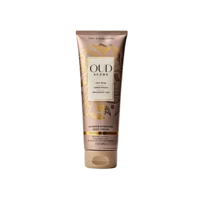バス&ボディワークス ウードスエード アルティメットハイドレーション ボディクリーム 226g Bath & Body Works Oud Suede Ultimate Hydration Body Cream 8 oz / 226 g 【お取り寄せ商品】