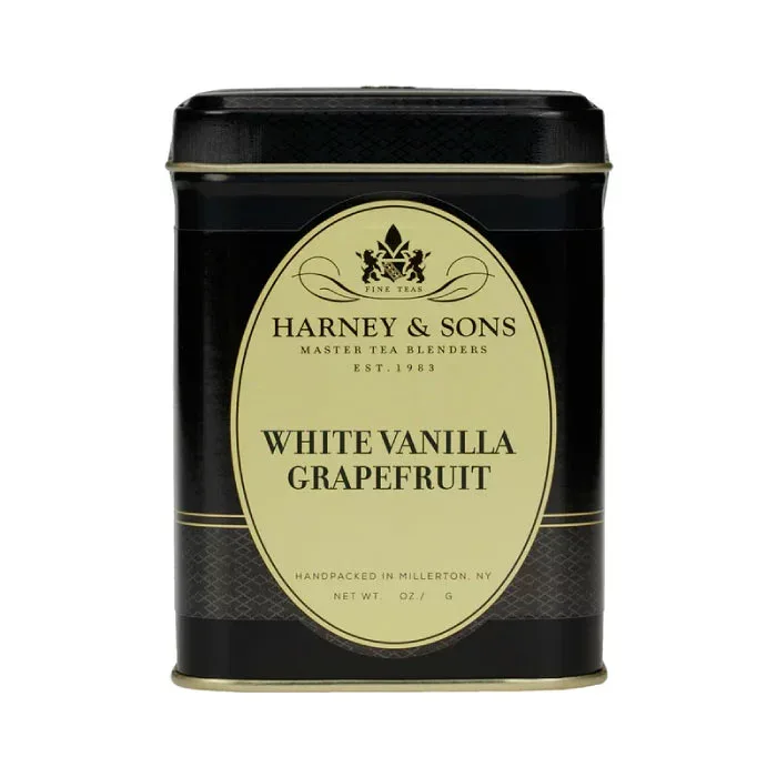 【HARNEY & SONS公式】White Vanilla Grapefruit ホワイト・バニラ・グレープフルーツ【Loose Leaf】【ハーニーアンドサンズ】紅茶 ギフト