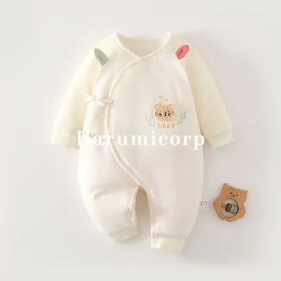 6色 ベビー ジャンプスーツ カバーオール harumicorp プレゼント ベビー服 アウター 中綿コート 出産祝い ギフト ロンパース 赤ちゃん 新生児 男の子 女の子 防寒 着ぐるみ 長ズボン ボディスーツ お部屋着 ルームウェア 52cm 59cm 66cm お出かけ