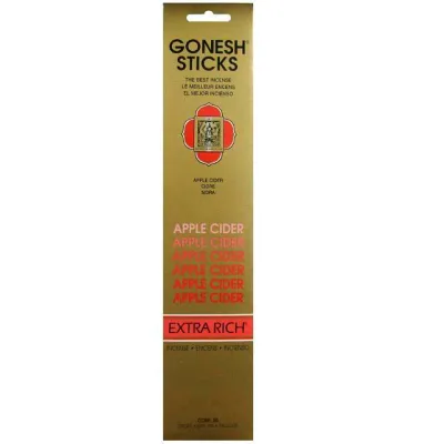 GONESH INCENSE STICK APPLE CIDER / ガーネッシュ インセンス スティック アップルサイダー / Room Fragrance お香
