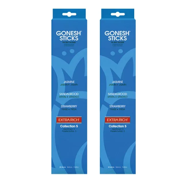 ★ネコポス対応★ GONESH CLASSIC COLLECTION VARIETY PACK5 2PCS / ガーネッシュ クラシックコレクション バラエティパック5 2個セット / Room Fragrance お香