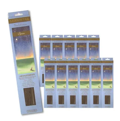 MOODSTAR INCENSE STICK SPACE 12PCS / インセンス スティック スペース 12個セット(240本) / Room Fragrance お香