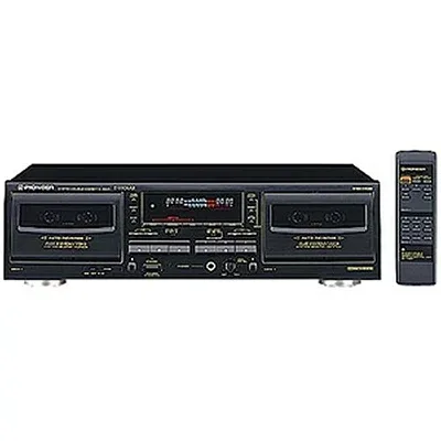 【中古】 パイオニア ALCA・TDNS搭載ダブルリバースデッキ T-W01AR