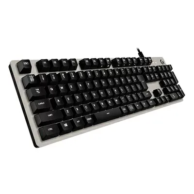 【中古】 Logicool G ゲーミングキーボード G413rSV シルバー メカニカルキーボード タクタイル 日本語配列 USBパススルー G413 国内正規品 2年間メーカー